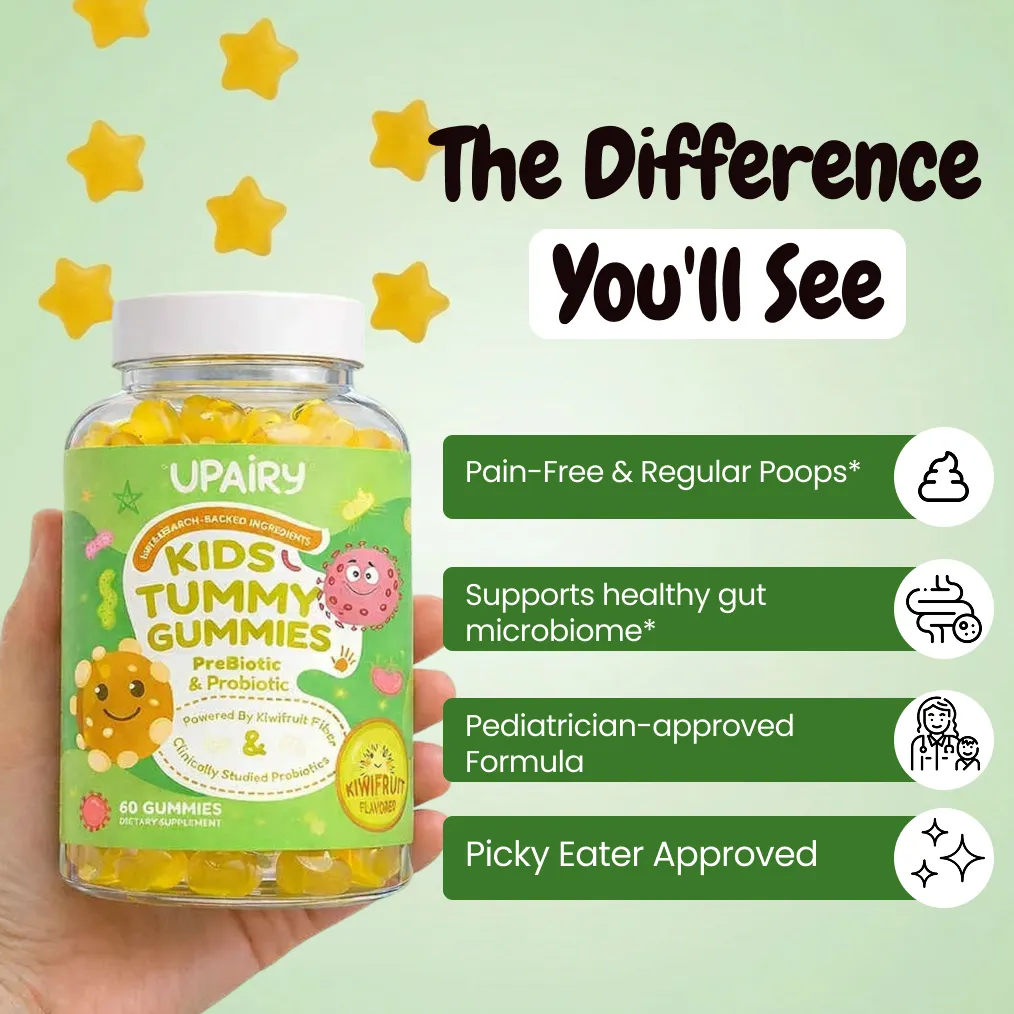 Upairy Kids Tummy Gummies vingummier