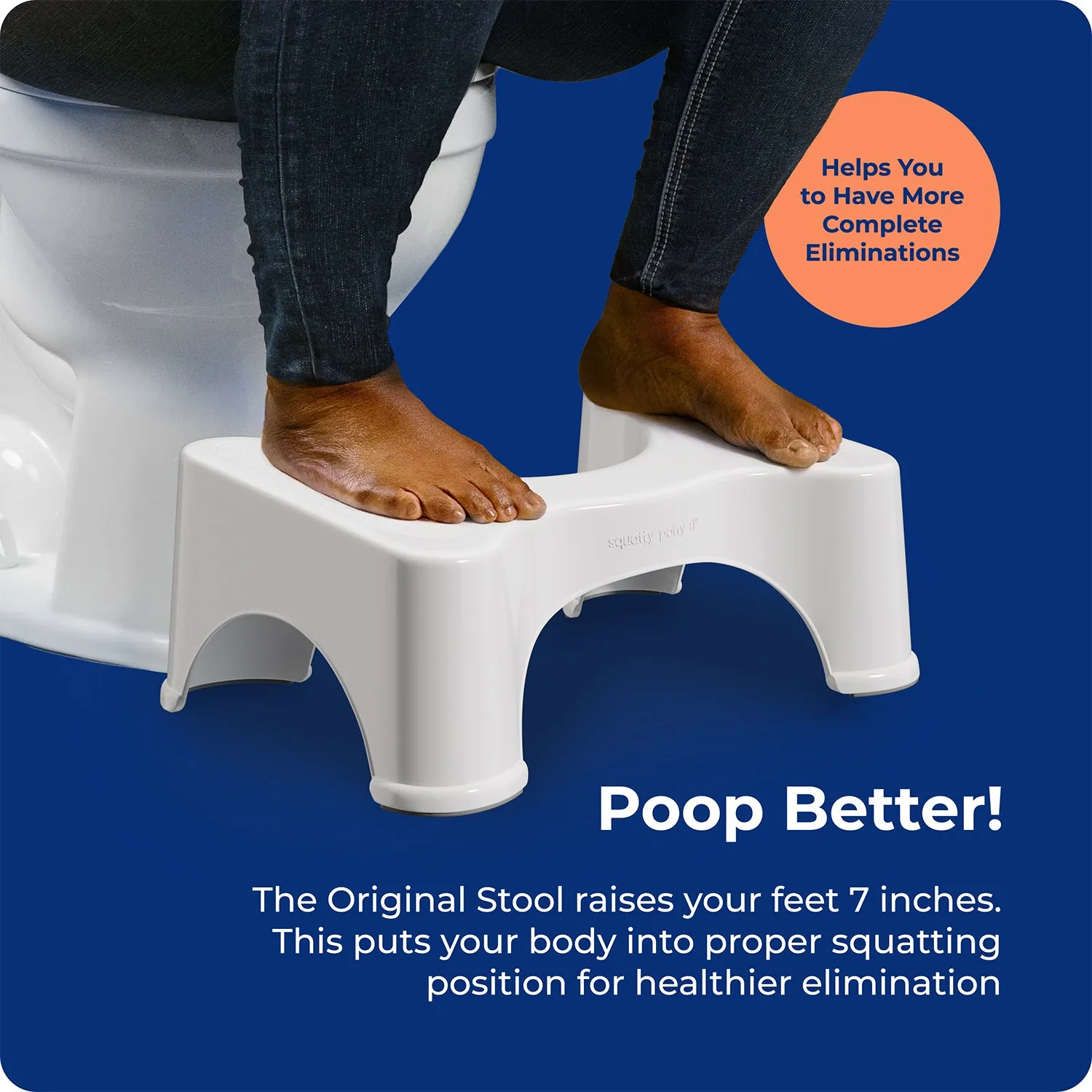 Squatty Potty Original toiletstol