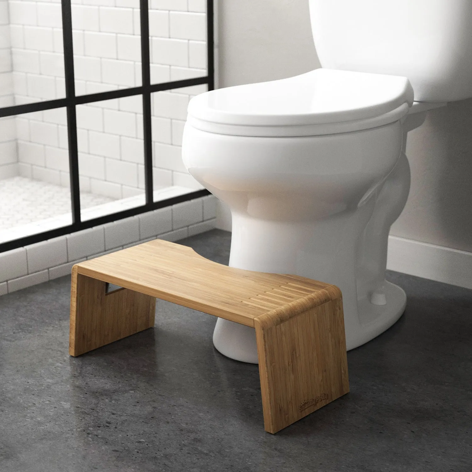 Squatty Potty Oslo Folding + Wipes toiletskammel