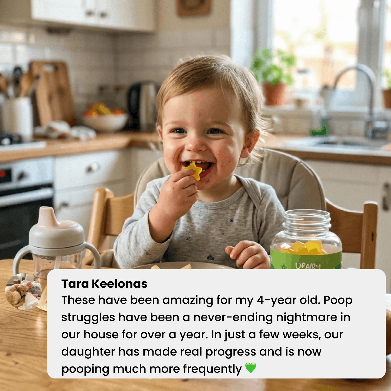 Upairy Kids Tummy Gummies vingummi mavebalance