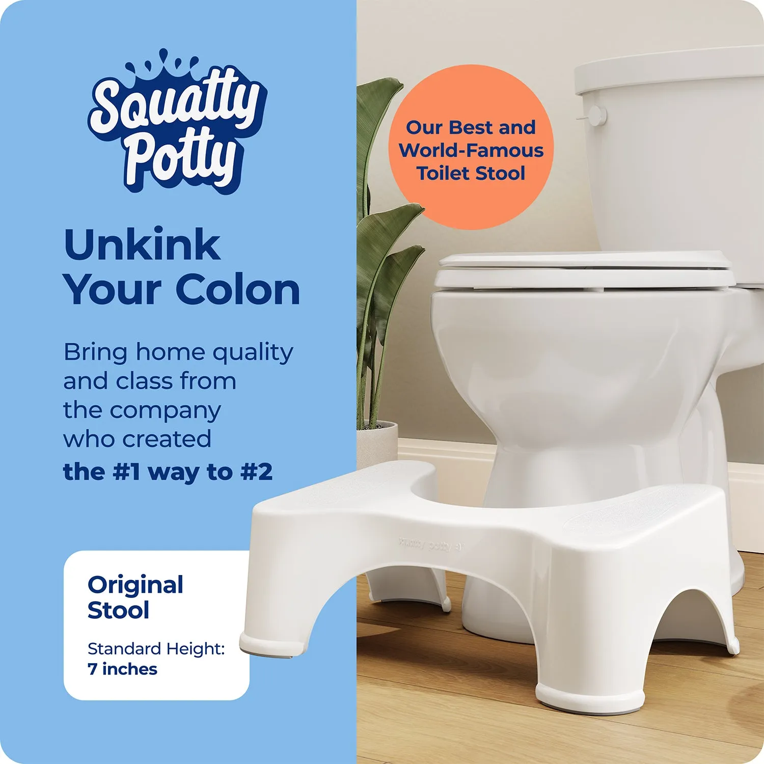 Squatty Potty Original toiletstol