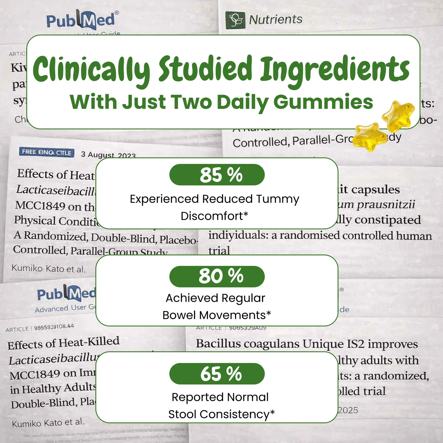 Upairy Kids Tummy Gummies vingummi mavebalance