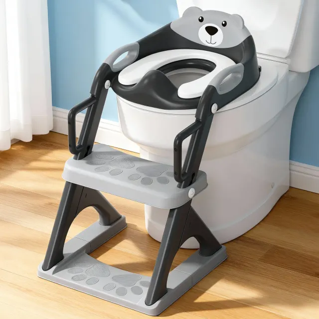 SKYROKU 8899Pro toilettræningssæde med skammel