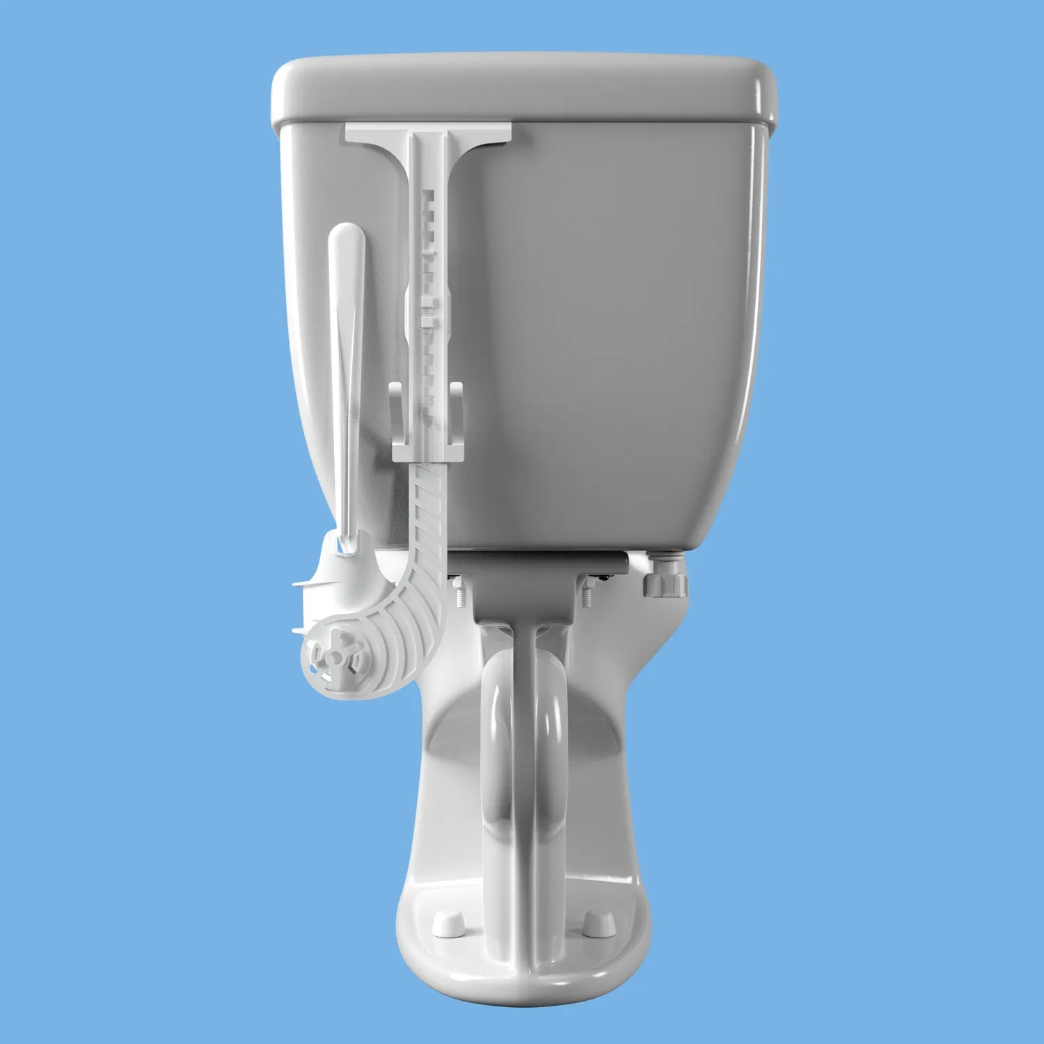 Squatty Potty Invisibrush Hidden toiletbørste skjult