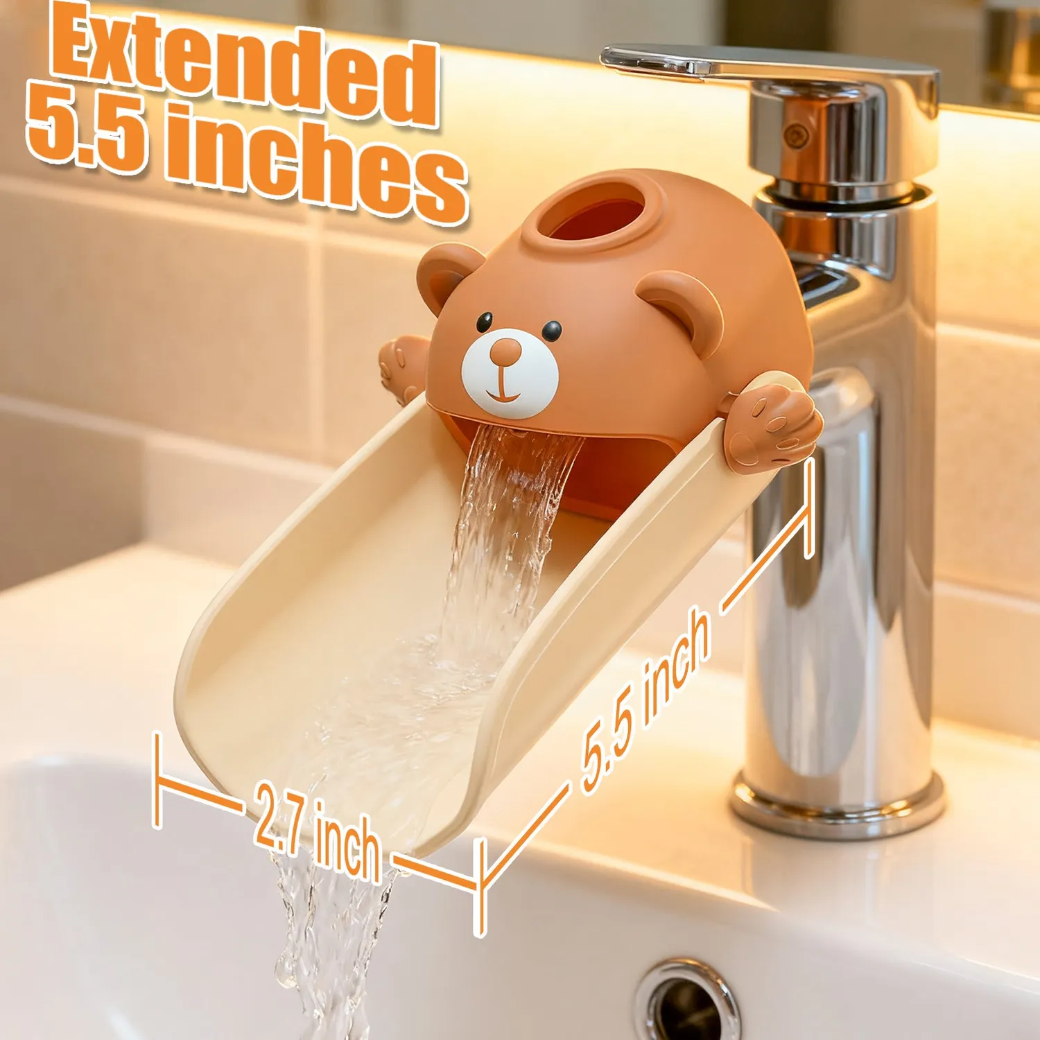 SKYROKU Faucet Extender for Toddlers hane forlænger