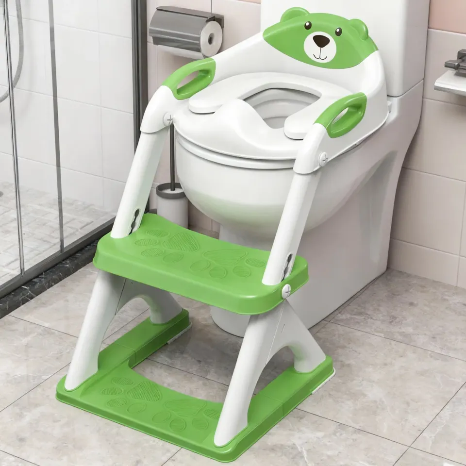 SKYROKU 8899-Green Classic Potty Training Seat 2 in 1 potte grøn