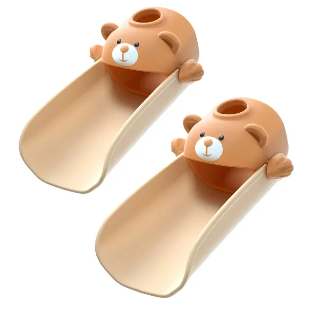 SKYROKU Toddler Faucet Extender & Bathtub Spout Cover Set hane forlænger og badetud cover