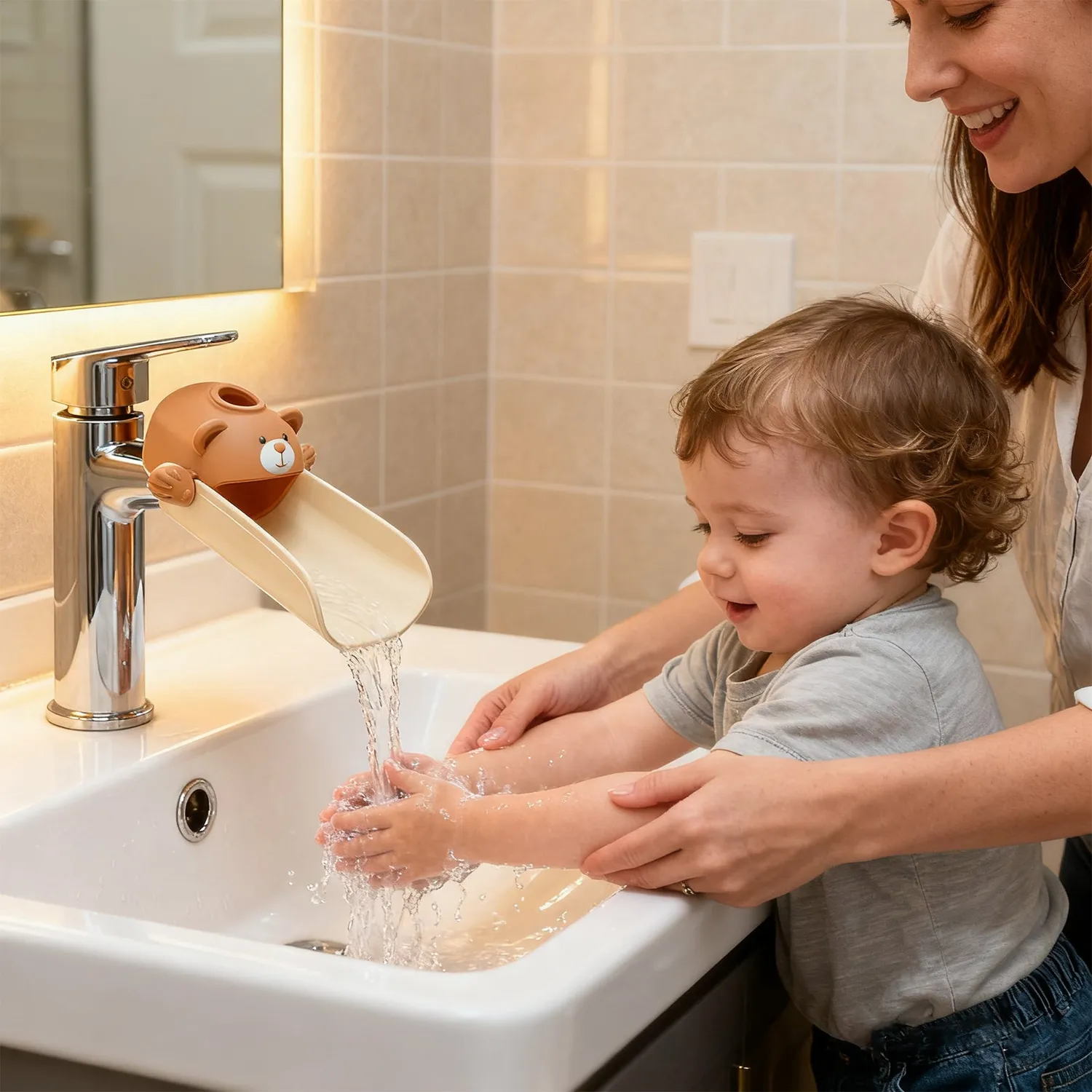 SKYROKU Faucet Extender for Toddlers hane forlænger