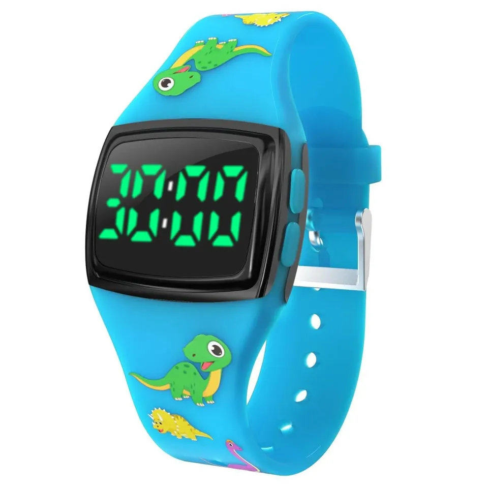 SKYROKU Toddler Potty Training Watch potteur dinosaur magnetisk opladning