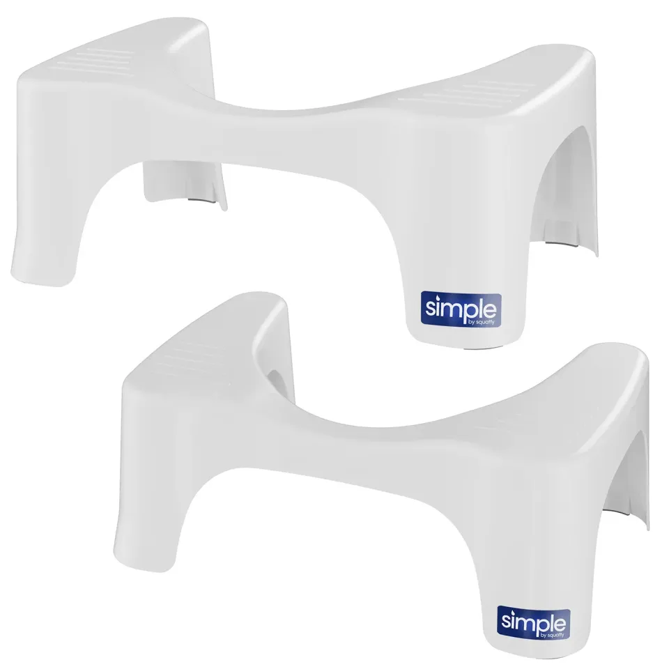 Squatty Potty Simple Toilet Stool 2 Pack toiletskammel