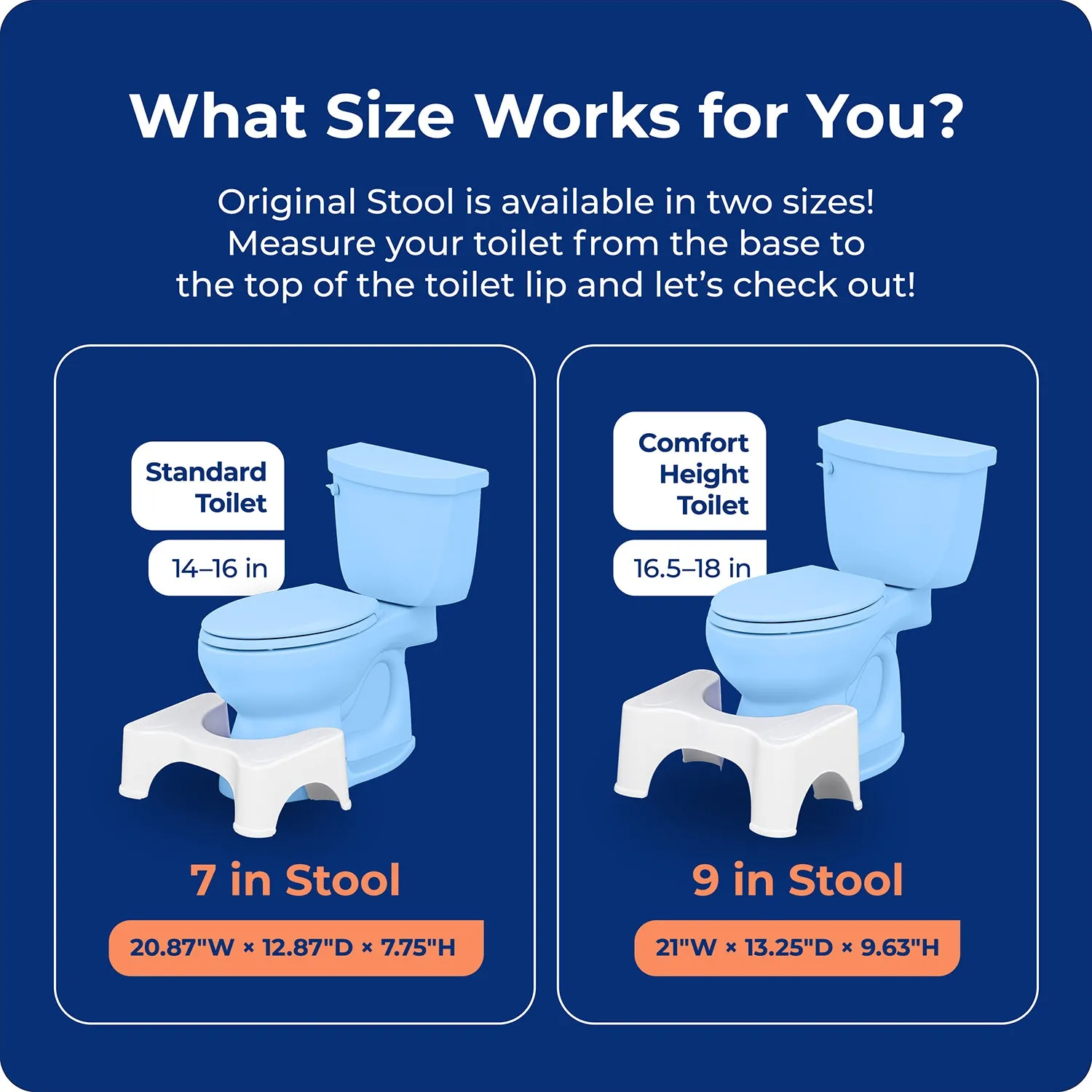 Squatty Potty Original toiletstol