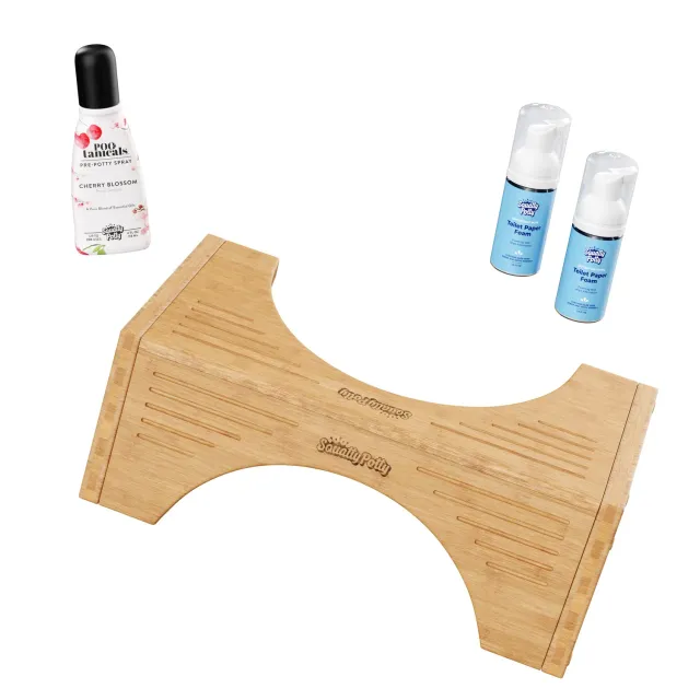 Squatty Potty Eco Bundle toiletskammel sæt