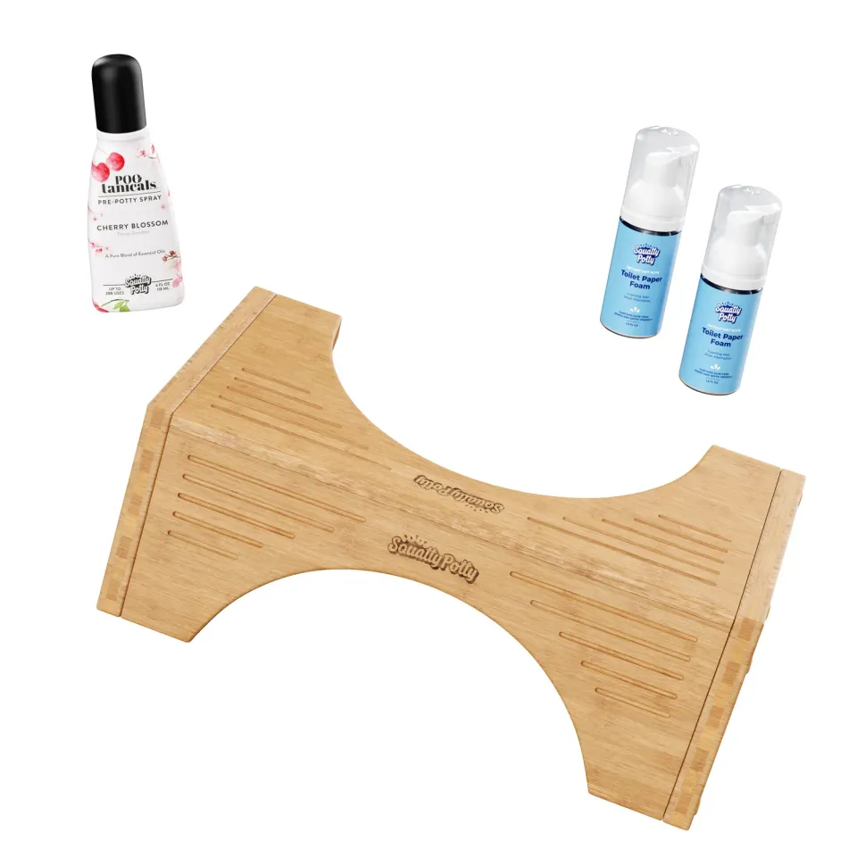 Squatty Potty Eco Bundle toiletskammel sæt
