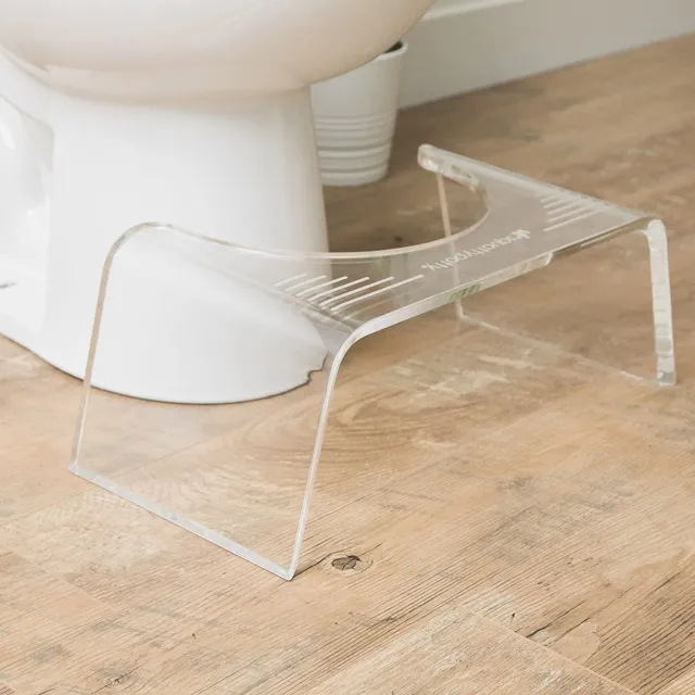 Squatty Potty Slim Ghost toiletskammel i akryl