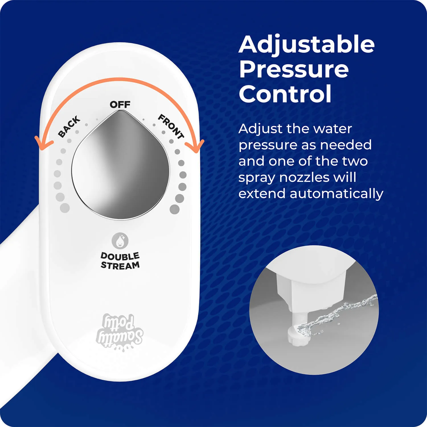 Squatty Potty Refresh-It Dual-Stream bidet